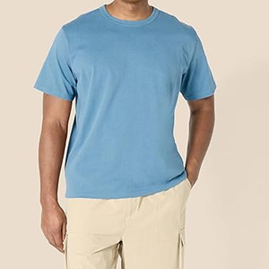 Camiseta ligera con estampado de logotipo personalizado para hombre, ropa deportiva de media manga, ropa de gimnasio de Color sólido, subida por Dress Sports - Product Image 5