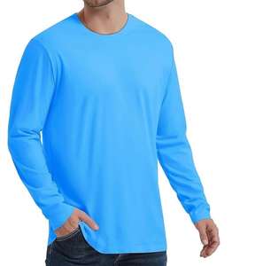 Camiseta Deportiva de Manga Larga para Hombre de Secado Rápido y Alta Calidad para Gimnasio, Entrenamiento, Fisicoculturismo y Fitness - Product Image 1