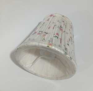 Fabriqué à la main Ikat RedPatch coton tissu Mini suspension abat-jour diffusion de la lumière douce idéal pour la maison moderne Ringsets pour abat-jour - Product Image 3