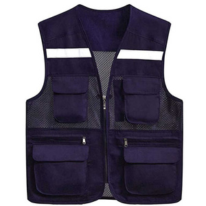 Veste de sécurité avertissement de construction haute visibilité travail vêtements réfléchissants signal équipement de sécurité gilet réfléchissant - Product Image 3