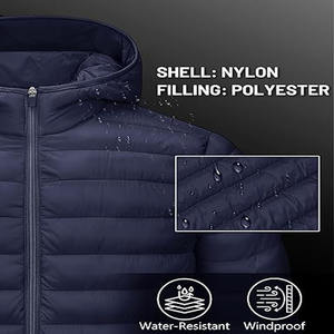 Veste d'hiver réversible de haute qualité pour hommes Logo personnalisé OEM Imprimé Fermeture à glissière Bulle Design made by Dress Sports - Product Image 5