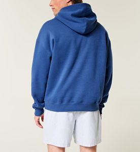 Meilleure vente hiver sur mesure surdimensionné uni 100% coton sweats à capuche vierges hommes pull grande taille sweats à capuche et sweat-shirts 2025 - Product Image 5