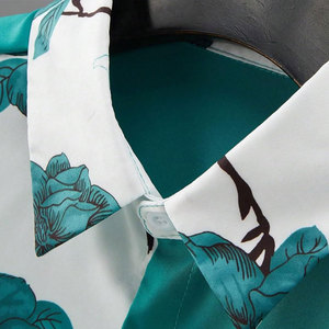 Ropa informal de algodón para hombre, ropa de tendencia para hombre, conjunto corto de 2 piezas, trajes deportivos para hombre, camisas y pantalones cortos, conjunto corto ajustado - Product Image 4