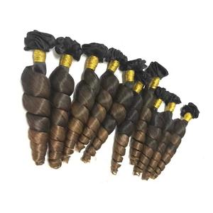 100% véritables Extensions de cheveux humains Double dessiné indien brut vierge corps modèle corps trame vietnamien vague Style - Product Image 3