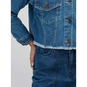 Pantalon en jean décontracté à jambe large, tissu denim délavé, lavable, logo personnalisé, fabricant OEM ODM, fournisseur, vente en gros, marque privée, export - Product Image 4