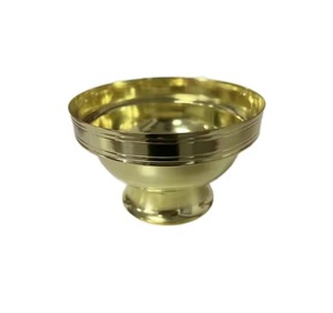 Cuenco de latón Natural de alta calidad hecho a mano más vendido, cuenco para servir frutas y comida en el hogar para fiestas - Product Image 1