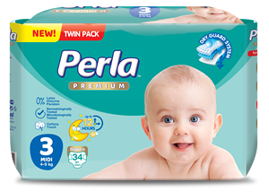 5. Pañales para Bebé PERLA Hechos en Turquía - Recién Nacido XXL |   Suministro de Contenedores Completos |   Pulpa de celulosa con absorción superficial y protección contra fugas - Product Image 2