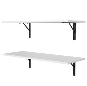 Floating wall <b>shelves</b> white metal wood wall mounted storage <b>shelf</b> for home hotels living room kitchen decor made in india 2023 - Product Image 1