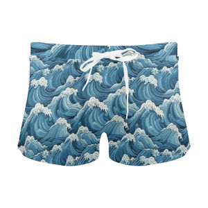 Best-seller Short de ville pour homme confortable, doux, respirant, tissu, sublimation, short à motif uni à bas prix - Product Image 3