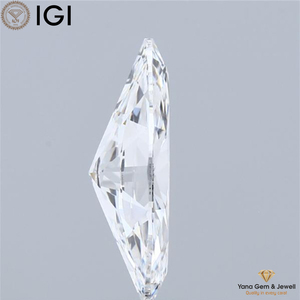 Diamante de corte Marquesa cultivado en laboratorio CVD de 4,00 quilates, certificado IGI, Color D, VVS2, obra maestra de diamante de claridad - Product Image 3