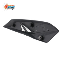 Échappement Haute Performance SUN Nouveau Réglable en Acier Inoxydable Noir Pointe Bleue CLICK125 Mise à Niveau de Rénovation Taïwanaise (Ajouter Capteur