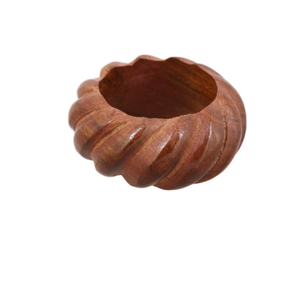 Anillos de servilleta de madera Artesanía de forma redonda Anillo de servilleta de madera con estilo superior Producto de calidad increíble a precio barato - Product Image 6