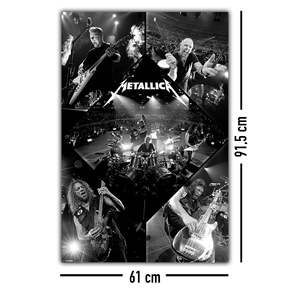 Modern Style Metallica Live <b>Poster</b> Made of Paper for Wall Decor - Product Image 2