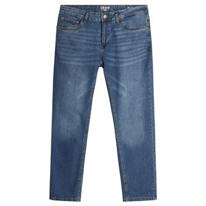 Pantalones de mezclilla de talla grande para hombre de último diseño, pantalones vaqueros rectos informales para uso diario para hombre, pantalones para correr - Product Image 2