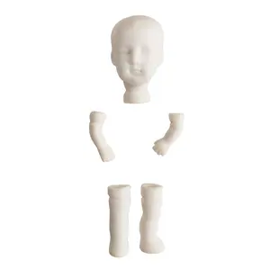 Porcelain doll blanks (head, legs and arms) wholesale prices hand-made doll parts