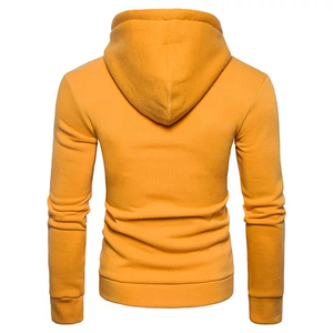 2025 nueva moda de invierno para hombre, sudaderas con capucha de manga larga con bolsillo de canguro, tamaño personalizado 6XL, Material polar de alta calidad, Color sólido - Product Image 2