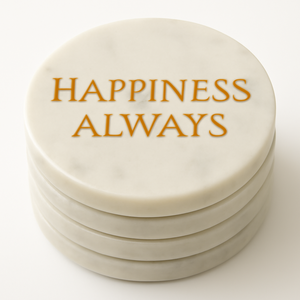 ถาดรองแก้วหินอ่อนในฝันของตกแต่งบ้านเป็นของขวัญสำหรับผู้รักการเดินทางดีไซน์ร่วมสมัยทันสมัยสำหรับห้องนั่งเล่นและห้องรับประทานอาหาร - Product Image 5