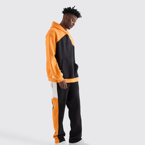 Survêtements pour hommes personnalisés en tissu thermique 100% coton, polaire de haute qualité - Product Image 2