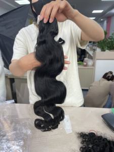 Extensiones de cabello Remy de alta calidad del fabricante de Vietnam, extensiones de cabello chino profesional en varias longitudes - Product Image 5