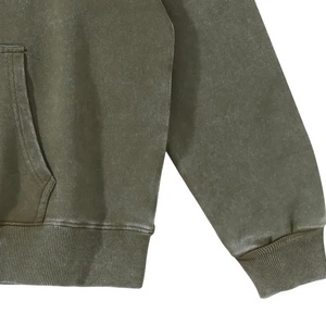 Sudadera con Capucha de Alta Calidad, Personalizable con Logotipo, MOQ Bajo, Corte Regular, Felpa de Algodón, Estilo Vintage, Gruesa, de Invierno, con Bolsillos, Unisex - Product Image 4