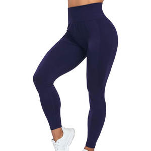 New Latest Design Women Leggings <b>Tight</b> High Waist Fitness Running Comfortable 100% Cotton New Arrival Best Design Women Leggings - Product Image 5