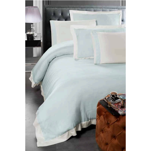 Juego de Ropa de Cama de Lujo de 6 Piezas, Tamaño King, 100% Seda, Estilo Moderno, Funda Nórdica XL, Sábana Ajustable, Fundas de Almohada Oxford para Uso Doméstico - Product Image 2