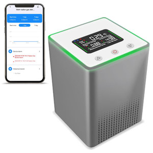Portable Smart Digital <strong>Radon</strong> Tester with Pulse Ion Chamber, LCD Screen, Bq/m&sup3; PCi/L for Home, Soil &amp; Water Monitoring - Product Image 1