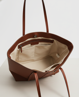Petit sac fourre-tout structuré en cuir marron pour femme, style vintage, motif bonbon, fermeture éclair, deux sangles, bandoulière, mini sac à main 7 pouces, doublure en coton, résistant à l'eau