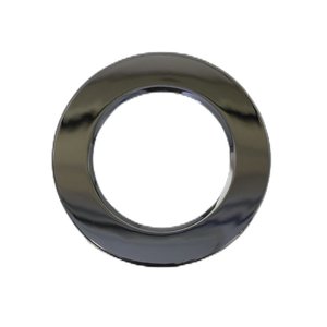 3 pezzi coperchi rotondi cromati argento per FP8705W faretti a LED-illuminazione/faretto da incasso - Product Image 3