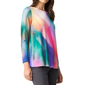 Nueva llegada camisa de compresión de manga larga Color sólido Fitness logotipo personalizado cómodo cuello redondo camisas de compresión - Product Image 6