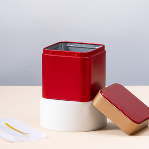 Bán buôn tùy chỉnh in cấp thực phẩm kín rỗng trà <span class=keywords><strong>tins</strong></span> có thể cho trà lỏng - Product Image 3