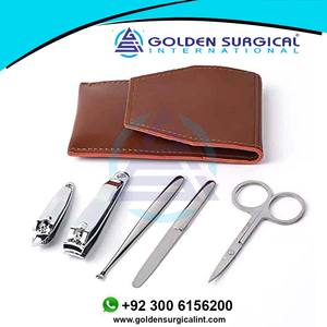 Coupe-ongles de voyage pour les pieds et les mains en acier inoxydable, accessoires de manucure et pédicure, coffret cadeau avec lime à ongles - Product Image 3