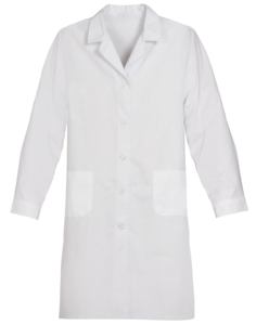 Último Logotipo de colores personalizados diseñado Doctor Bata de laboratorio con mangas interiores y bolsillos en el pecho Uniformes de hospital - Product Image 1