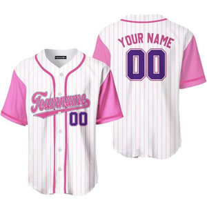 Maillots de baseball personnalisés 2024, rayures noires et blanches, manches raglan rouges, vêtements de sport respirants, séchage rapide, uniforme d'équipe unisexe - Product Image 3
