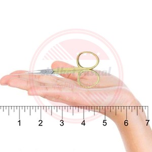 Venta al por mayor Tijeras para cutículas \ Tijeras profesionales para cutículas de cuidado personal de acero inoxidable para salón de uñas - Product Image 6