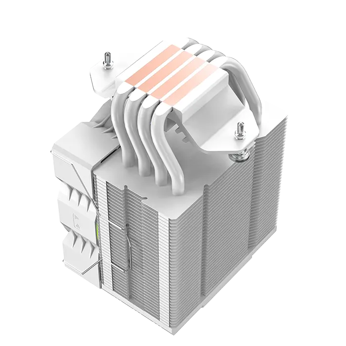 จอแสดงผลอุณหภูมิ CPU คูลเลอร์ พัดลมประสิทธิภาพสูง ARGB 4 ท่อความร้อน