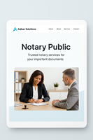 Notario público Servicios de diseño de sitios web Expertos en desarrollo web profesionales que ofrecen soluciones comerciales confiables y asequibles