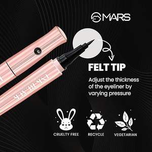 Venta caliente de larga duración impermeable negro delineador de ojos de etiqueta privada a base de minerales superior fabricante a granel - Product Image 5