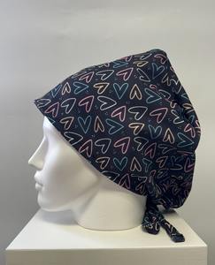 Bonnet de gommage lavable Design unisexe Motifs imprimés Fermeture réglable Séchage rapide Clinique en gros Esthéticienne Scrub Caps Fournisseur - Product Image 5