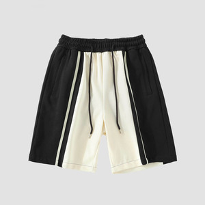 กางเกงขาสั้นกีฬาผู้ชายลำลองสำหรับออกกำลังกาย วิ่ง เทรนนิ่ง น้ำหนักเบา ระบายอากาศ แห้งเร็ว ใส่เล่นฟิตเนส รับสกรีนโลโก้ - Product Image 5