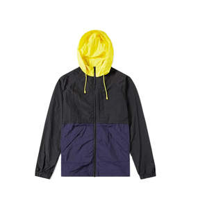 Vente en gros Veste coupe-vent à fermeture éclair OEM Veste coupe-vent personnalisée pour hommes Veste coupe-vent pour hommes - Product Image 1