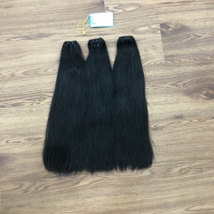 Lots de Cheveux Humains Noirs Bruts Vietnamiens, Tissage Droit, Double Trame, Cuticules Entièrement Alignées, Aspect Naturel Doux, Cheveux Premium en Gros - Product Image 3