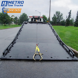 Haute qualité 12 °   Camion à plateau inclinable avec plateau de voiture personnalisé Fabricant international de véhicules de remorquage de voitures et de motos - Product Image 6