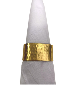 Gold round Metal Napkin Ring <b>Holder</b> Waterproof Tissue <b>Holder</b> for Holiday Party Wedding Dinner Custom Logo - Product Image 3