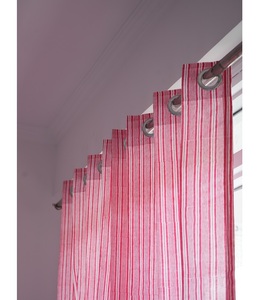 Panneaux de rideaux de fenêtre texturés élégants avec tissu filtrant la lumière équilibrant l'énergie pour une décoration intérieure élégante - Product Image 4