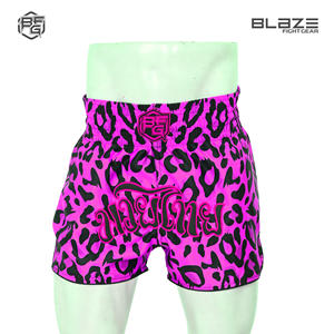 Kickboxing para hombre Mauy Thai Shorts Bjj Boxing Fighting wear Martial Arts wear short para hombre tela 100% poliéster satén - Product Image 2