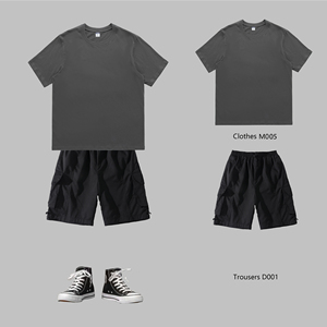 เสื้อยืดผู้ชายโอเวอร์ไซส์ออกแบบได้ตามต้องการเสื้อยืดหรูพิมพ์โลโก้ได้ตามต้องการ - Product Image 5