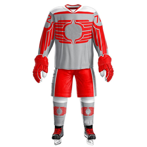 Hot Selling <b>Ice</b> Hockey Uniform Long Sleeve Jersey & Shorts Sets Custom Logo Print Casual Wear Sports <b>Ice</b> Hockey Uniforms Unisex - Product Image 2