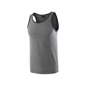 Camiseta sin mangas para hombre, de secado rápido, 100% algodón, transpirable, para gimnasio, fitness, entrenamiento, personalizable, ajuste muscular y opciones OEM - Product Image 4