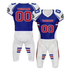 Custom Youth Team club compression set New Arrivals Wholesale <b>Cheap</b> Men Sublimation American Football All Team uniforms With OEM - Product Image 5